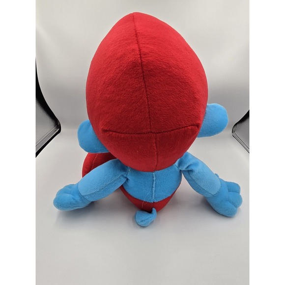 Papa Smurf Plush Stuffed Toy 18" Brand Unknown  Red, White‎ And Blue No Tag - Picture 3 of 5